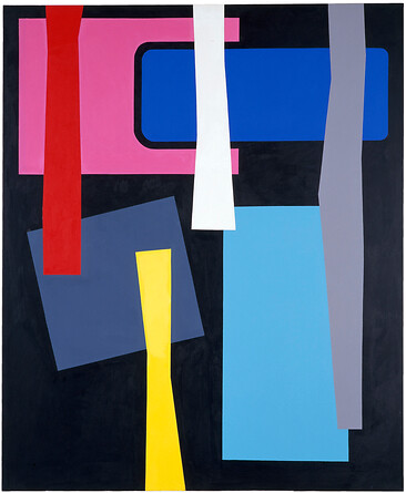 Farbkonzepte für die Zukunft 2 – 2009, Acryl auf Leinwand, 190x155 cm (Jan Bräumer)