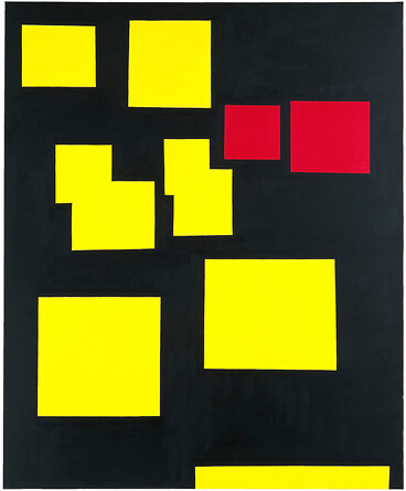 Geisterfahrer &ndash; 2009, Acryl auf Leinwand, 190x155 cm (Jan Bräumer)